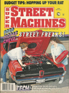 SUPER STREET MACHINES 1990 JAN - STREET FREAKS, JACKSON GEAR DRIVE, HOOD GRAPH
